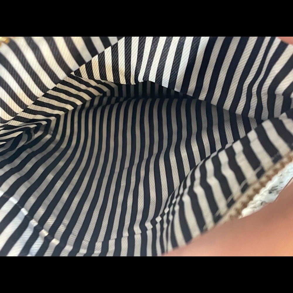 Kate Spade Cobble Hill Marsala Cream Foldover Bag - Picture 10 of 12